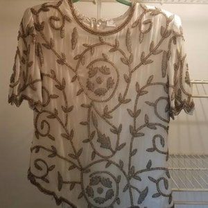 Vintage after five top